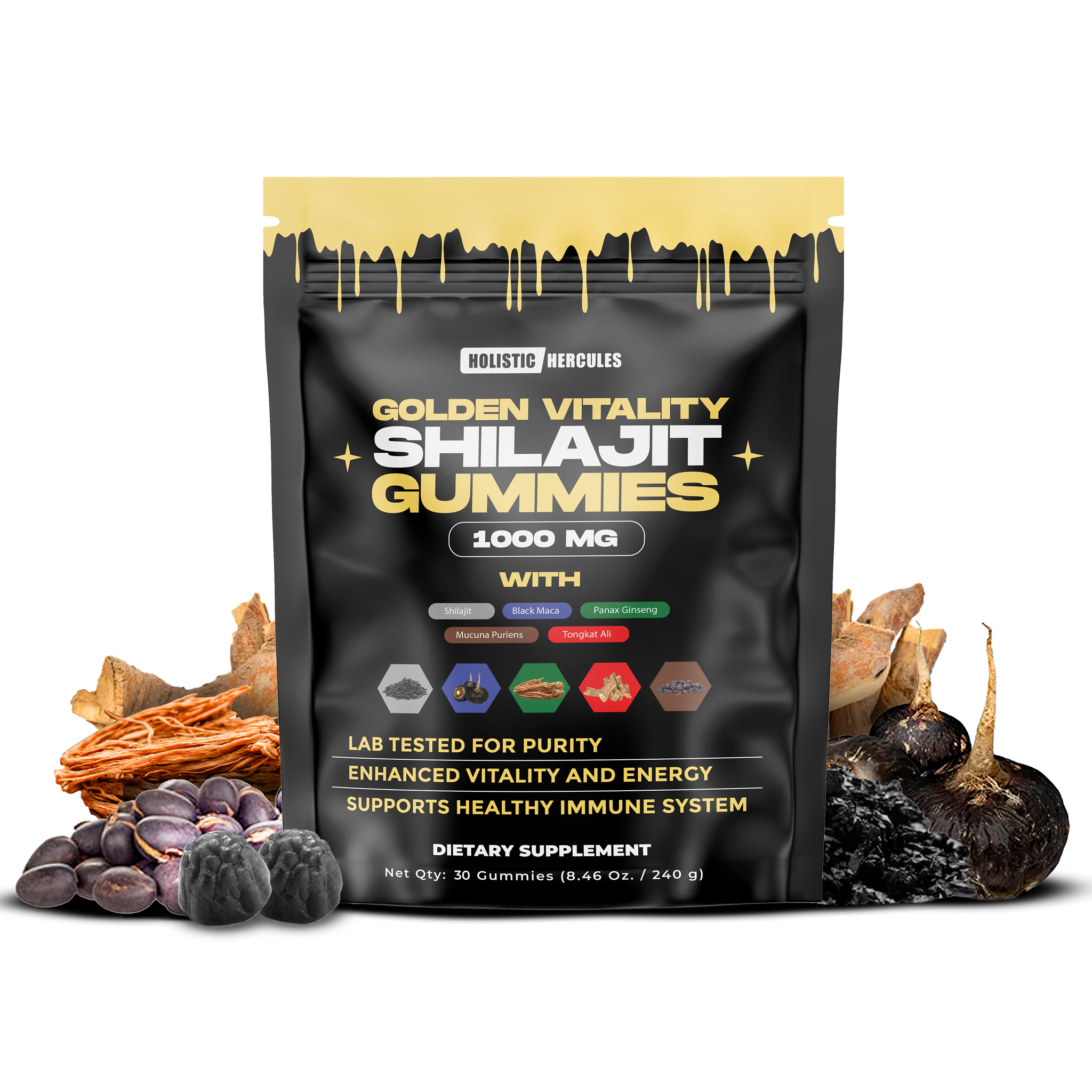 Hercules Shilajit Gummies (Exclusive Edition)