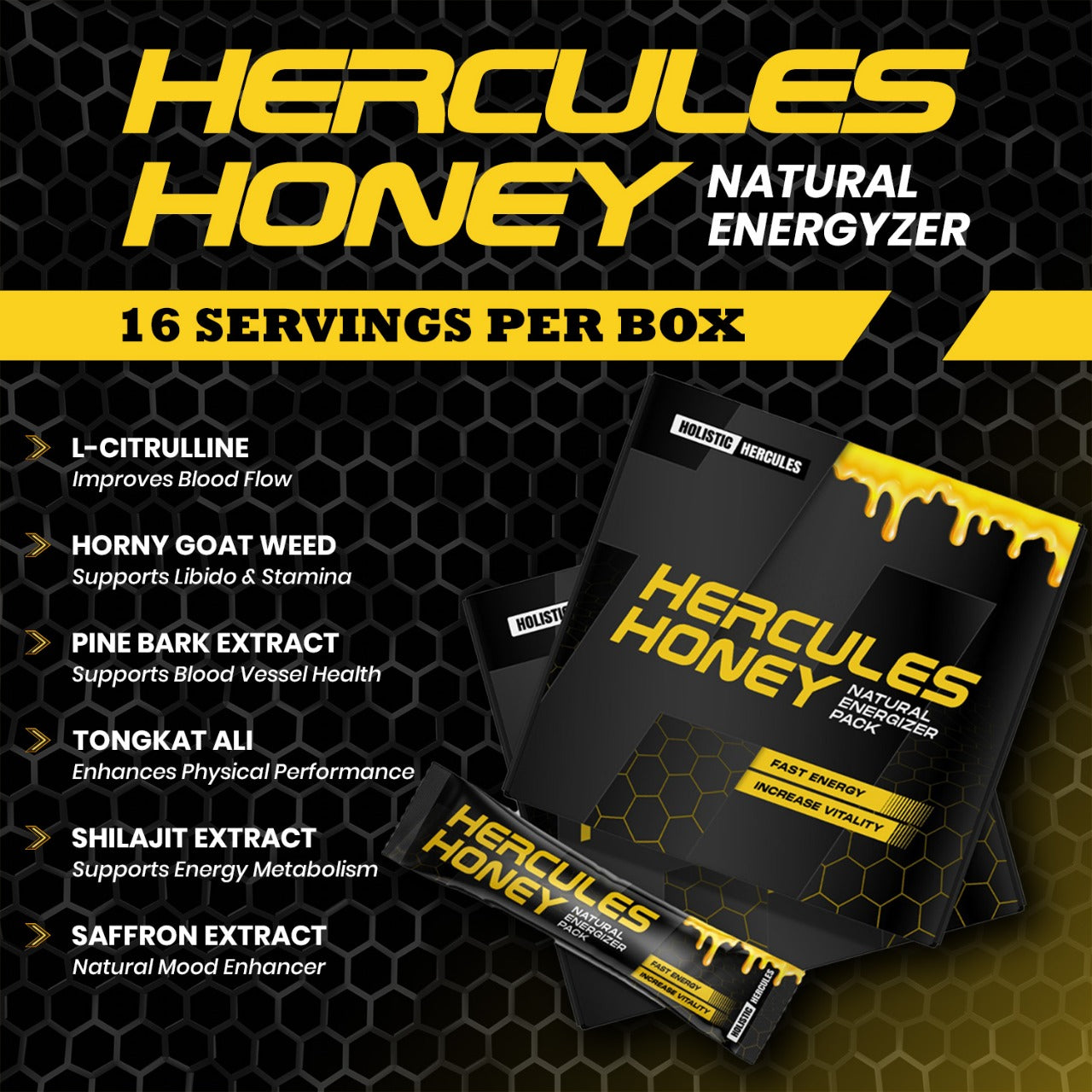 Hercules Honey Sticks